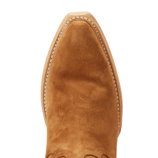 Emma Jane Bootie - Toffee Suede