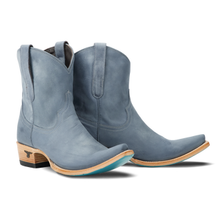 Emma Jane Bootie - Washed Denim