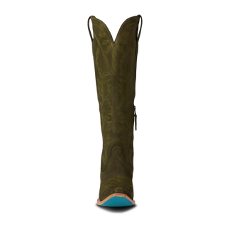 Sandaga Knee High - Olive Suede
