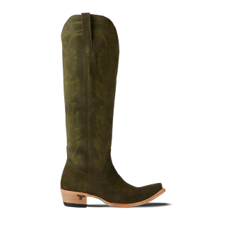 Sandaga Knee High - Olive Suede