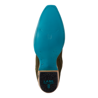 Sandaga Knee High - Olive Suede