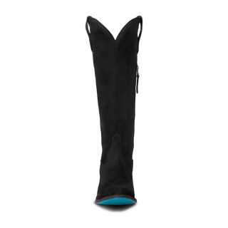 Plain Jane Boot - Soft Black Suede