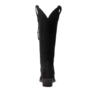 Plain Jane Boot - Soft Black Suede