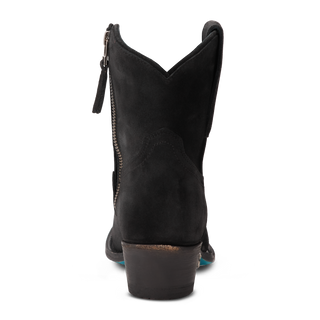 Plain Jane Bootie - Soft Black Suede