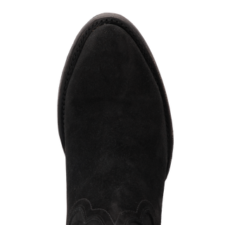 Plain Jane Bootie - Soft Black Suede
