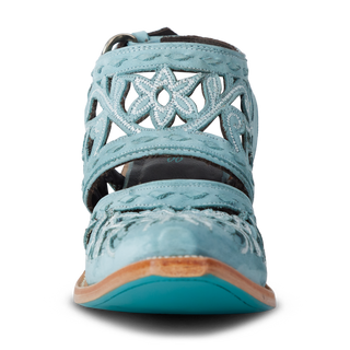 Robin Cut Out Slingback Mule - Powder Blue