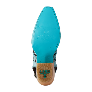 Robin Cut Out Slingback Mule - Powder Blue