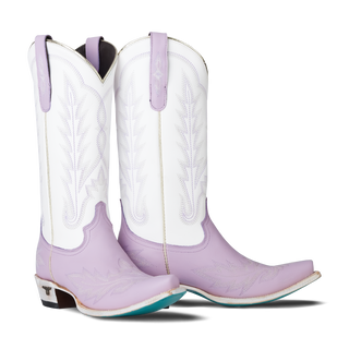 Lexington Boot - Lovely Lavender/Matte White
