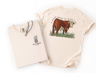 Milk a Bull Tee