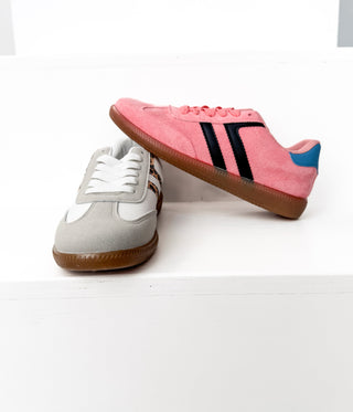 Stockholm Sneaker in Pink/Black